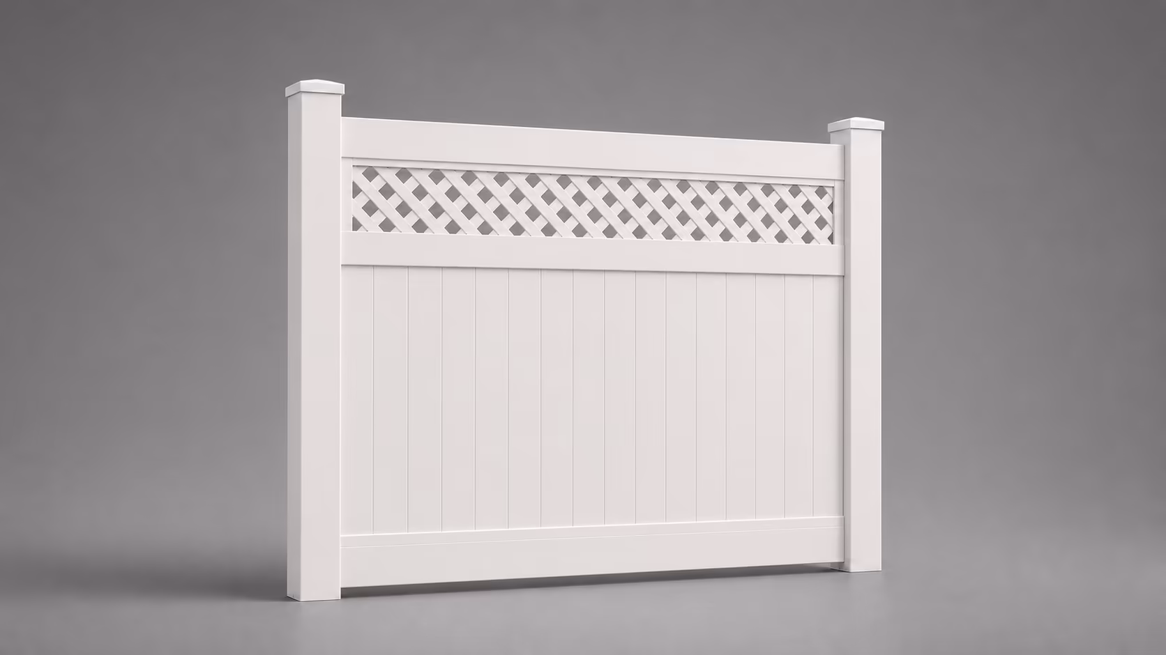 Ultimate New Mexico Lattice Top fence profile